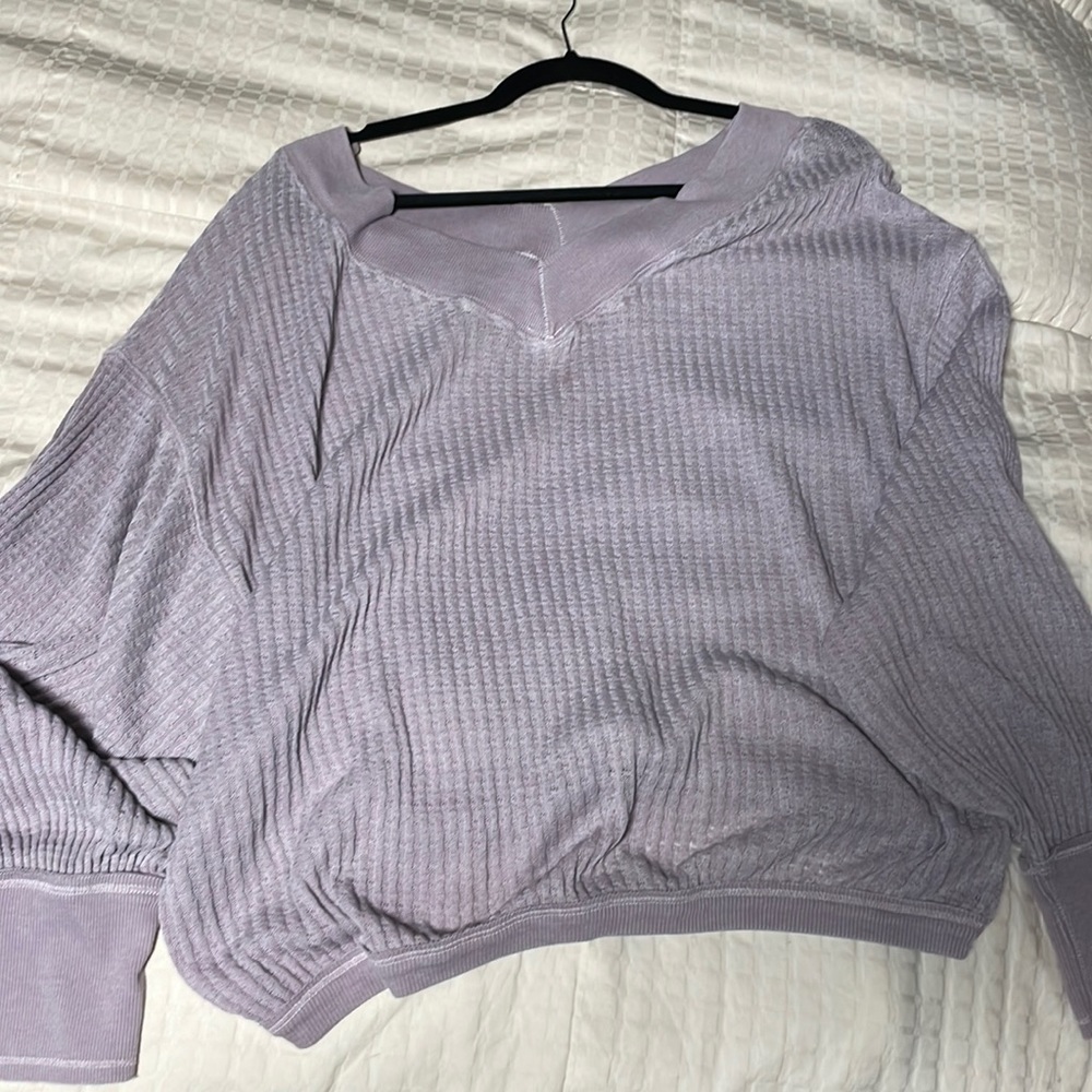 Free people wide vneck